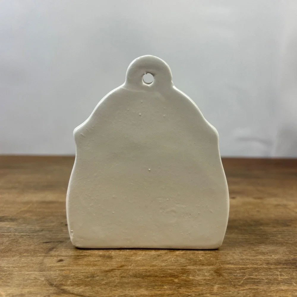 Vintage Rings & Things Ceramic Wall Mounted Ring Holder Floral Trinket cottage